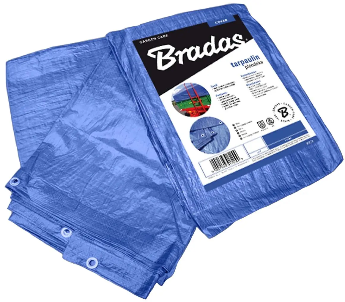 Тент водонепроницаемый Bradas Blue PL10/12 10x12m (Blue)