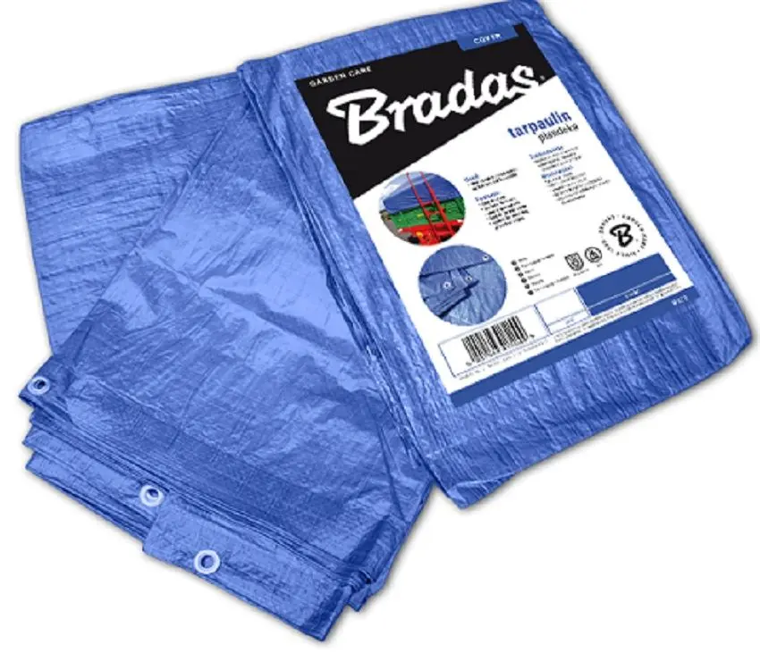 Тент водонепроницаемый Bradas Blue PL6/8 6x8m (Blue)