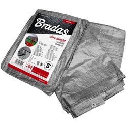 Тент водонепроницаемый Bradas Ultra Weight PL2602/4 2x4m (Grey)