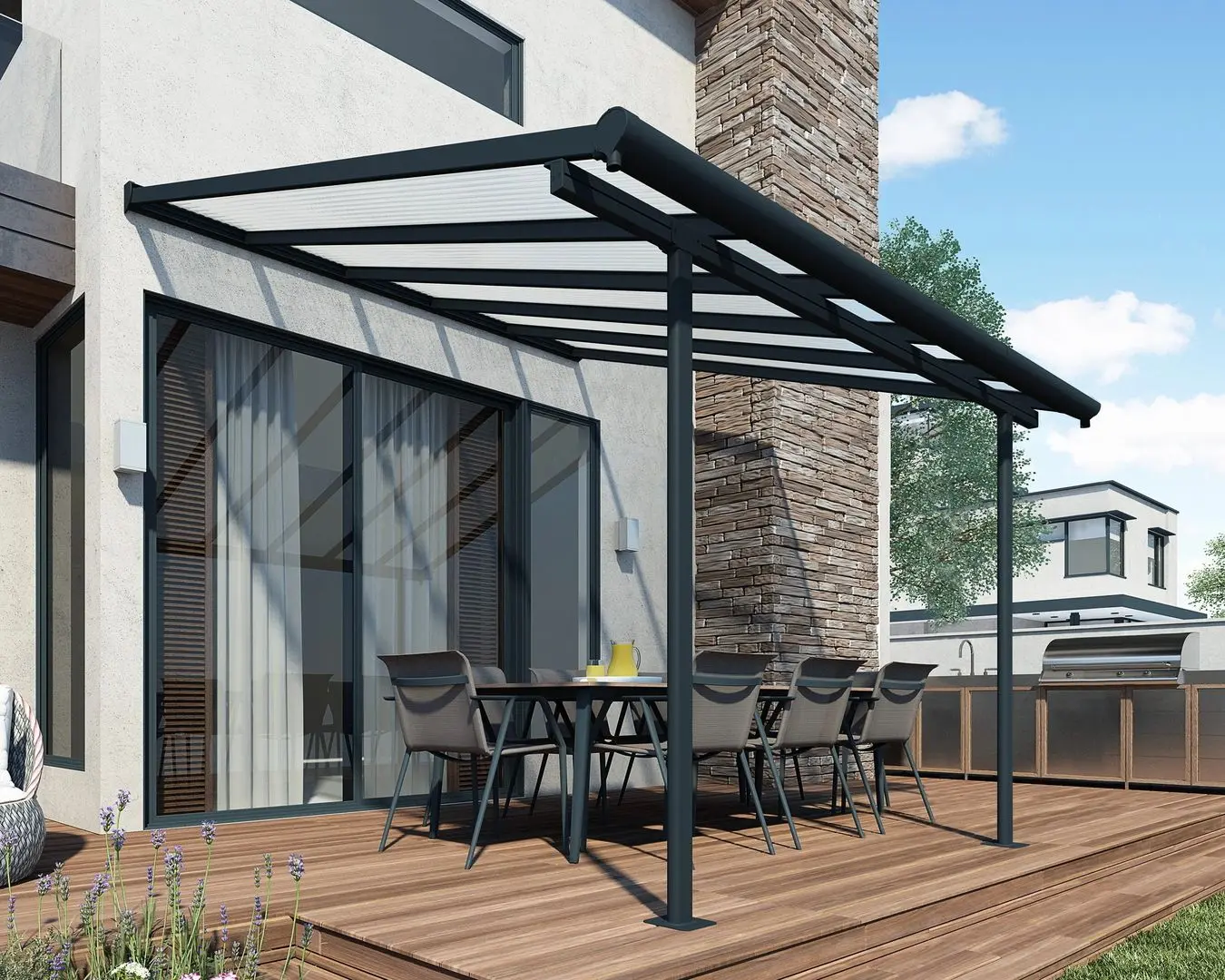 Pergola Canopia Sierra 703120 (Grey) - 2
