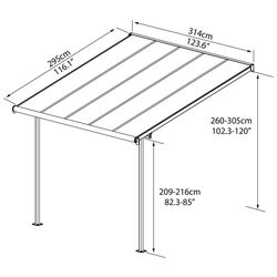 Pergola Canopia Sierra 703121 (White) Thumb