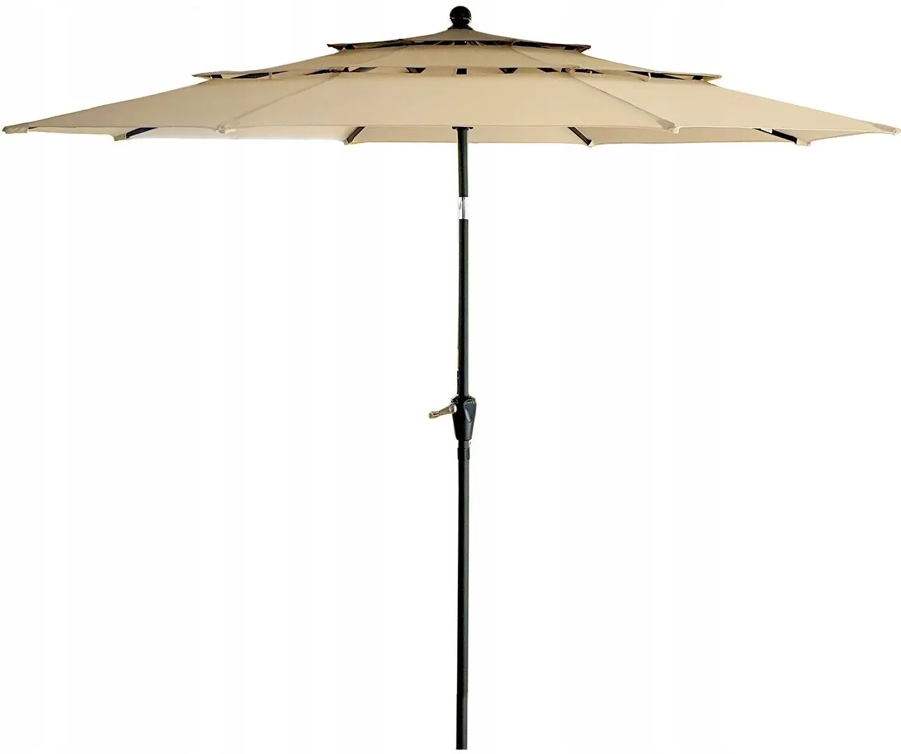Umbrela de soare Carruzzo L43E (Beige/Brown)
