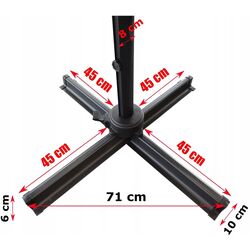 Зонт от солнца Carruzzo Roma L43D (Brown) Thumb