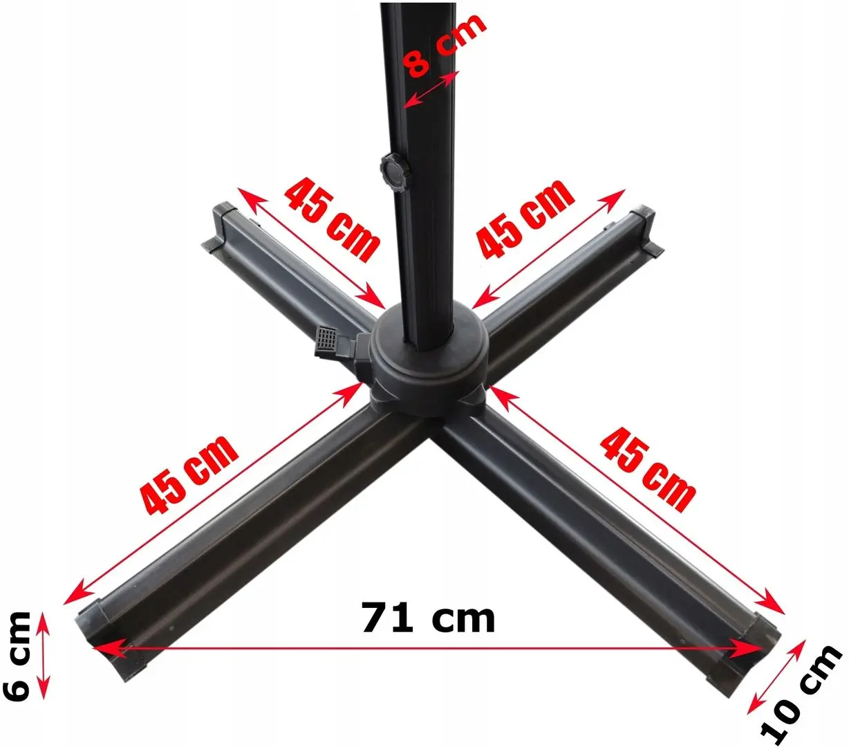 Зонт от солнца Carruzzo Roma L43D (Brown) - 4