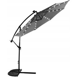 Umbrela de soare Carruzzo Solar LED L43G (Grey)