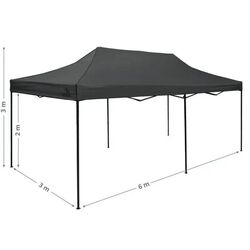 Pavilion de gradina Cattara TT13343 3x6m (Grey) Thumb