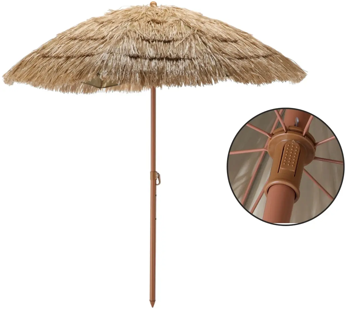 Umbrela de soare Chomik GAO8371 155cm (Beige)