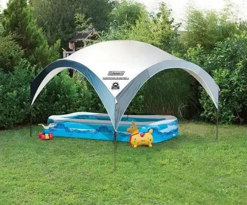 Pavilion de gradina Coleman FastPitch L (White/Grey) - 2