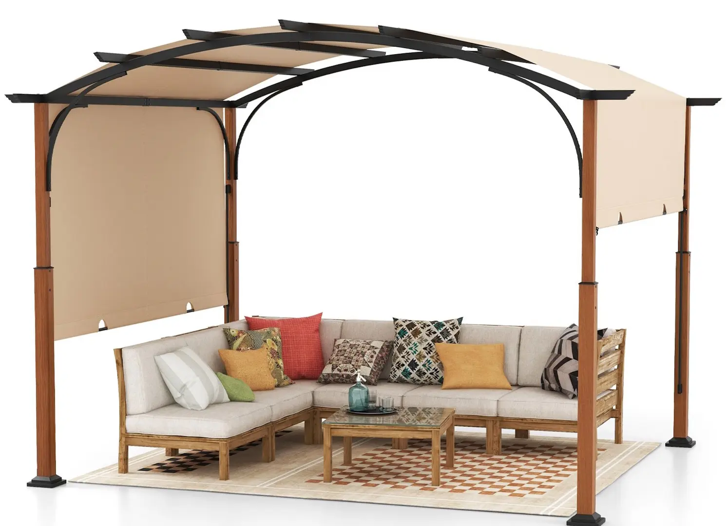 Пергола Costway NP11859BE 30x36 (Beige)