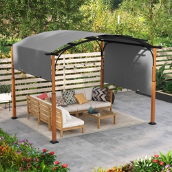Pergola Costway NP11859GR 3.0x3.6 (Grey/Wood) Thumb