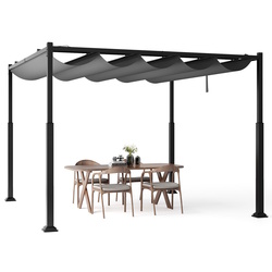 Пергола Costway NP11860GR 3.1x3.1 (Grey/Black) Thumb