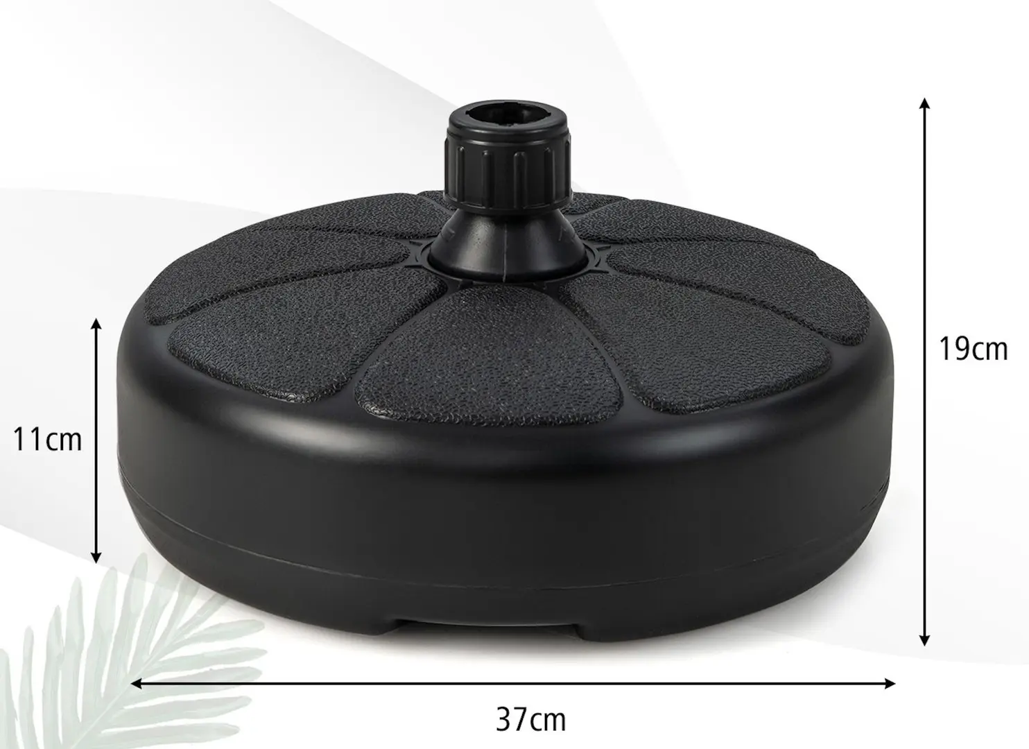 Suport pentru umbrela Costway NP10626 (Black)