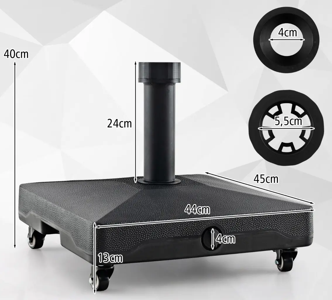 Подставка для зонта Costway NP11683 (Black) - 5