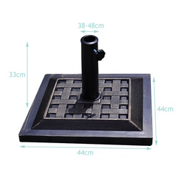 Suport pentru umbrela Costway OP2263 (Black) Thumb