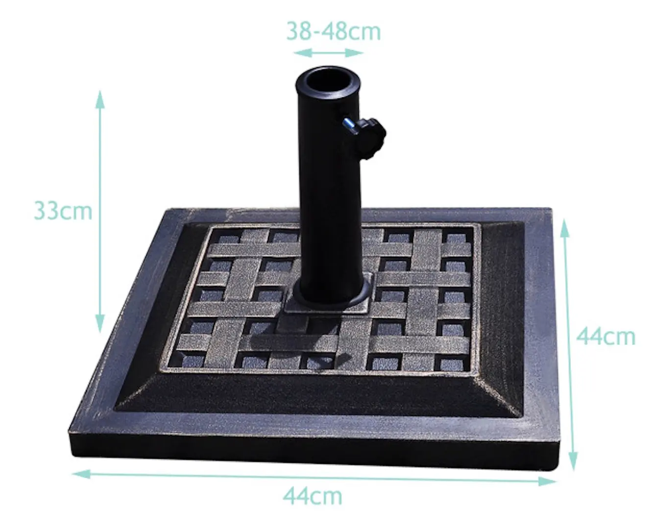 Suport pentru umbrela Costway OP2263 (Black)