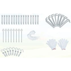 Садовый павильон Costway AW10020 6x3m (Light Brown) Thumb