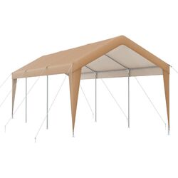 Садовый павильон Costway AW10020 6x3m (Light Brown) Thumb