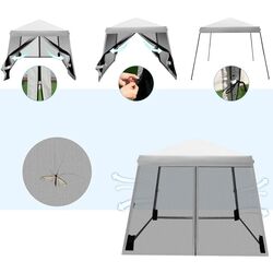 Садовый павильон Costway NP10301WH (White) Thumb