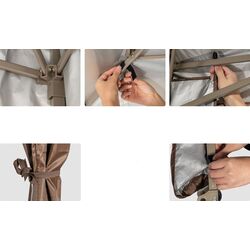 Pavilion de gradina Costway NP10845CF (Brown) Thumb