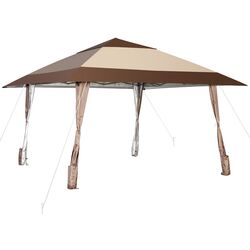 Pavilion de gradina Costway NP10845CF (Brown)