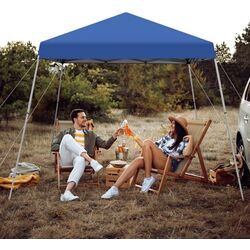 Pavilion de gradina Costway NP10848BL (Blue) Thumb