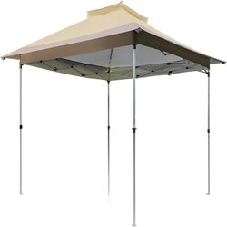 Pavilion de gradina Costway NP11462CF 3.6x3.6m (Coffee)