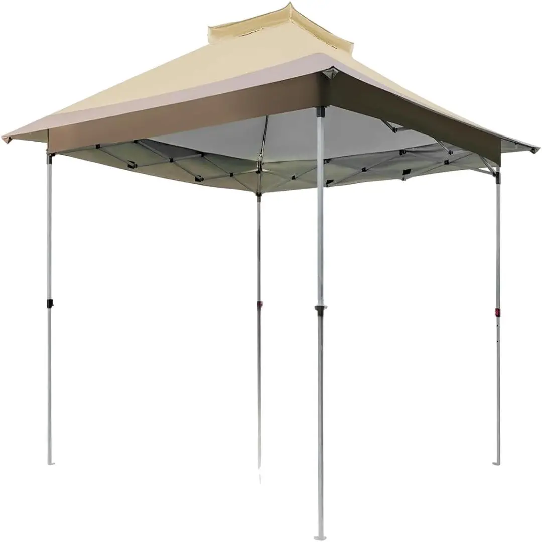 Садовый павильон Costway NP11462CF 3.6x3.6m (Coffee)