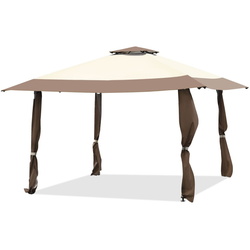 Pavilion de gradina Costway NP11699CF 4х4 (Coffee)