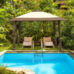 Pavilion de gradina Costway NP11699CF 4х4 (Coffee) Thumb