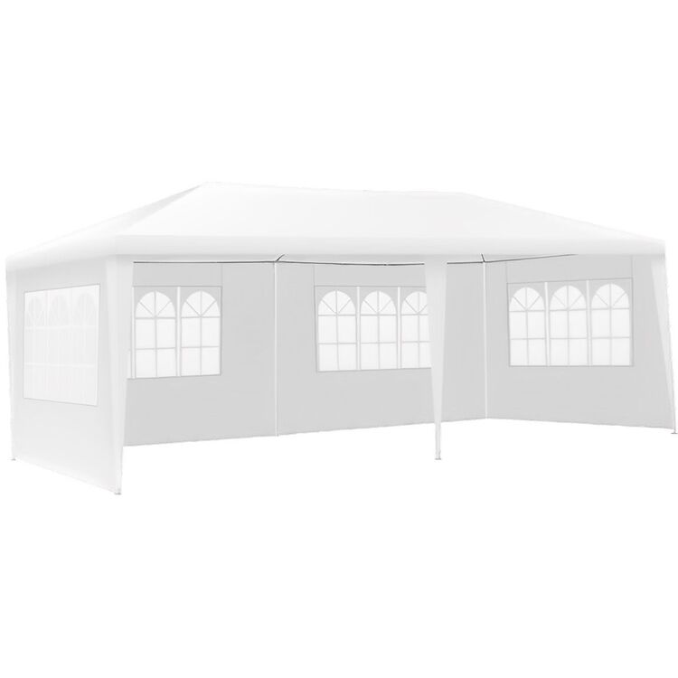 Садовый павильон Costway OP3925WH (White)
