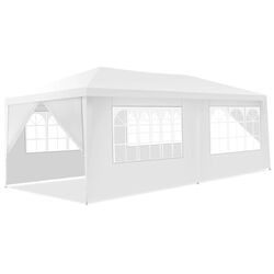 Pavilion de gradina Costway OP3926WH (White)