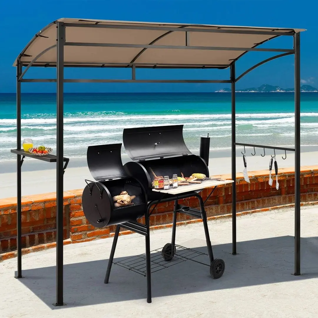 Pavilion de gradina Costway OP70381CF (Coffee) - 4
