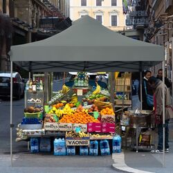 Pavilion de gradina Costway OP70658GR 3x3 (Grey) Thumb