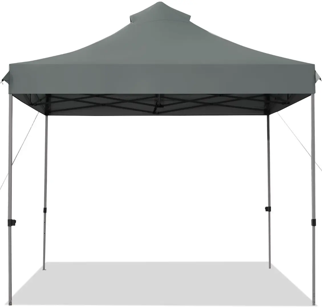 Pavilion de gradina Costway OP70658GR 3x3 (Grey)