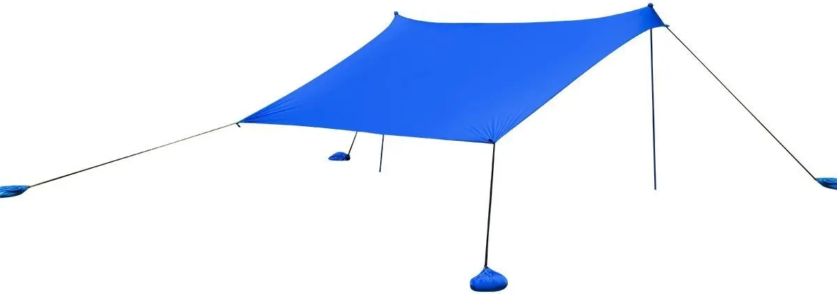 Cort de plaja Costway GP11712BL (Blue)