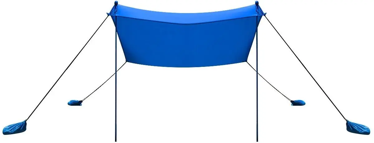 Cort de plaja Costway GP11713BL (Blue) - 2