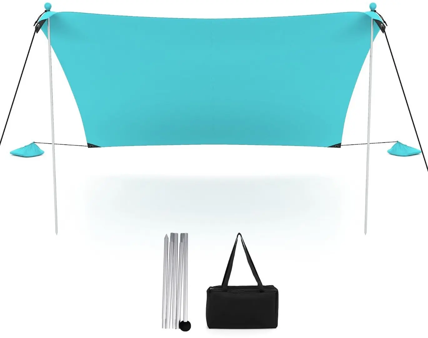 Parasolar de plaja Costway NP11639GN (Light Blue)