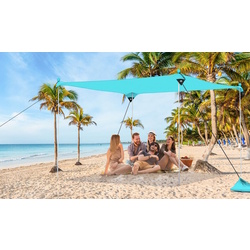 Parasolar de plaja Costway NP11639GN (Light Blue) Thumb