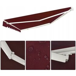 Copertina de perete Costway NP11201WN (Bordeaux) Thumb