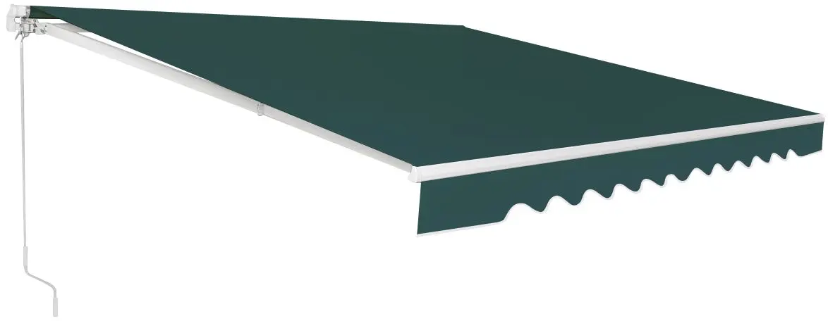 Тент пристенный Costway NP11202LS (Green)