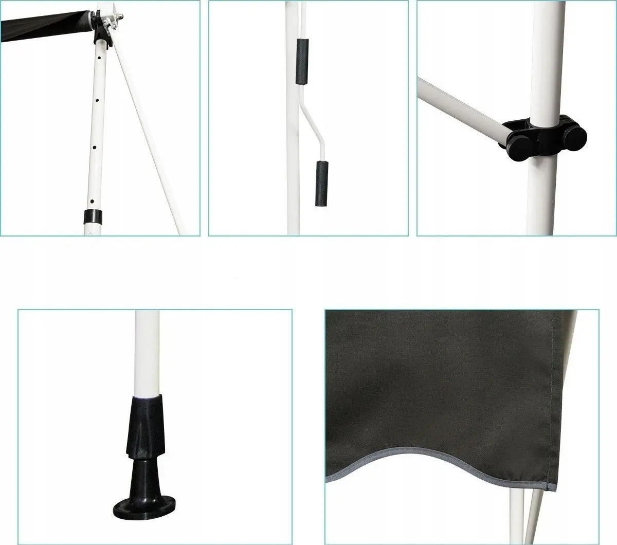 Copertina de perete Costway OP70315GR (Gray)