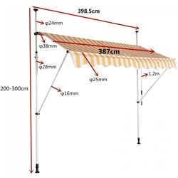 Copertina de perete Costway OP70315GR (Gray) Thumb