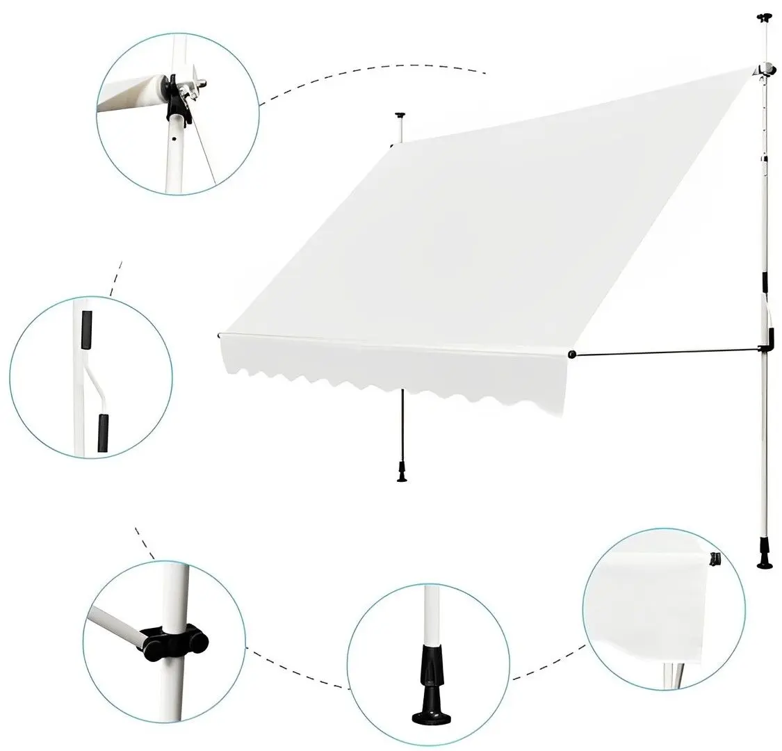 Copertina de perete Costway OP70316BE (White)