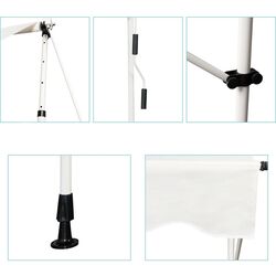 Copertina de perete Costway OP70316BE (White) Thumb