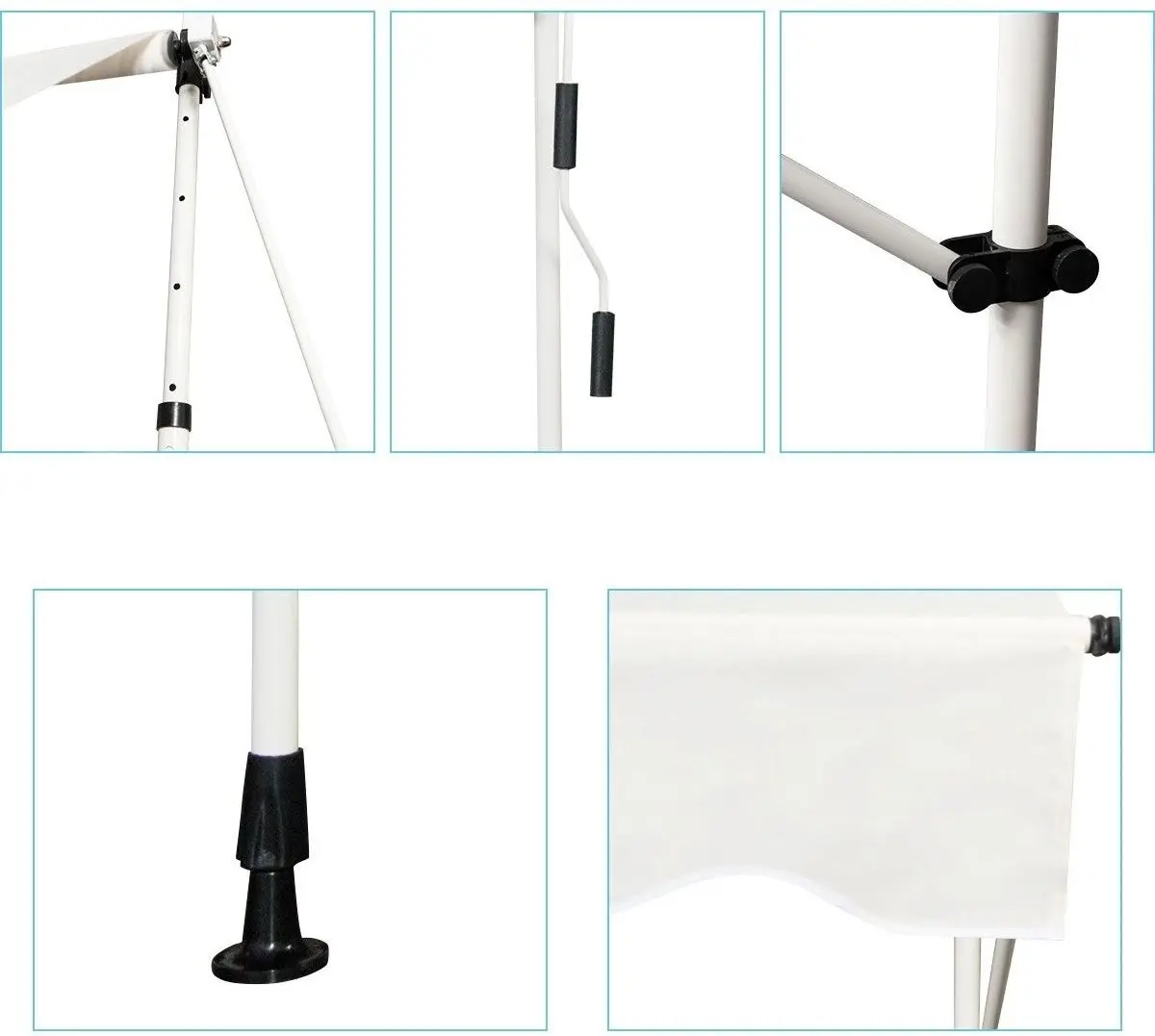 Copertina de perete Costway OP70316BE (White)