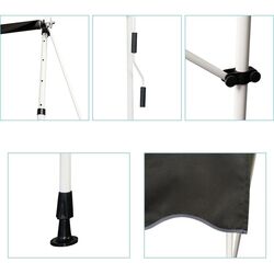 Copertina de perete Costway OP70316GR (Gray) Thumb