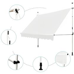 Copertina de perete Costway OP70317BE (White) Thumb