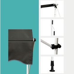 Copertina de perete Costway OP70318GR (Gray) Thumb