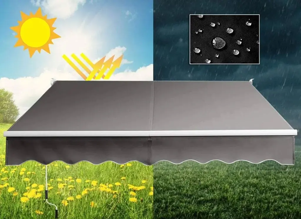 Copertina de perete Costway OP70367GR (Gray)