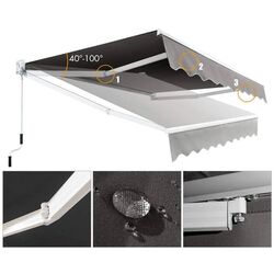 Copertina de perete Costway OP70367GR (Gray) Thumb